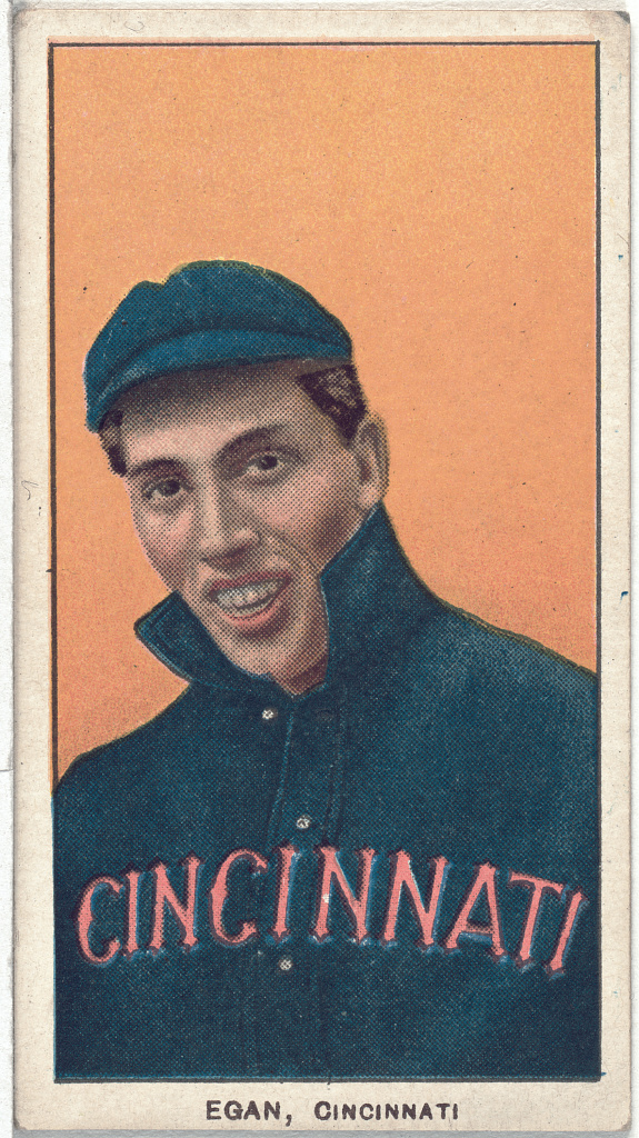 1909 T206 Dick Egan card