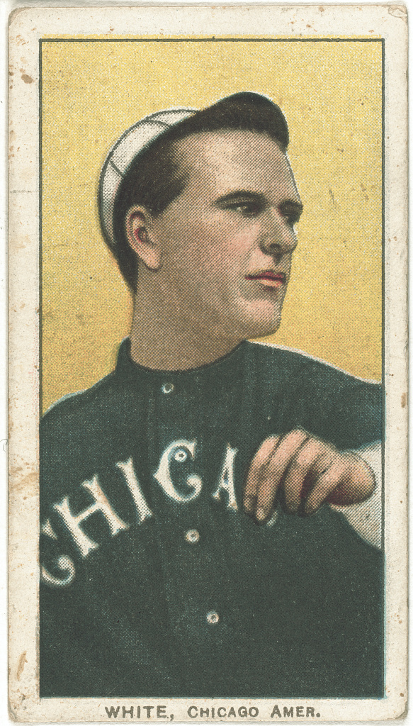 1909 T206 Doc White [Portrait] card