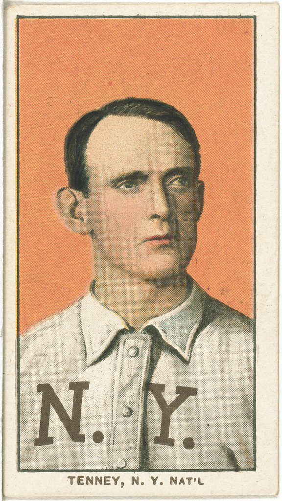 1909 T206 Fred Tenney card
