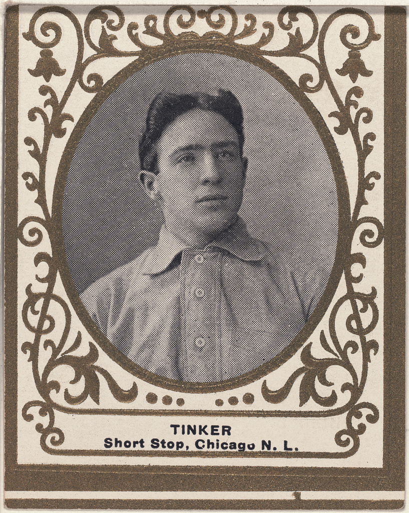 1909 T206 Joe Tinker [Portrait] card