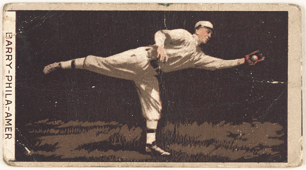1912 T207 Jack Barry card