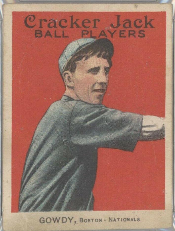 1914 E145 Cracker Jack Henry Gowdy #138 card