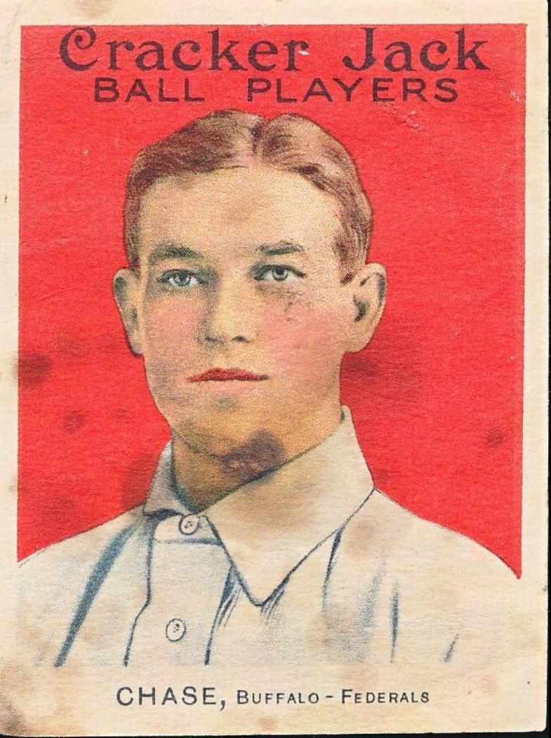 1915 E145 Cracker Jack Hal Chase #99 card