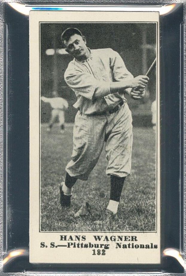 1916 M101 4 Sporting News Hans Wagner #182 card