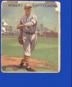 1933 R319 Goudey Lefty Grove #220 card
