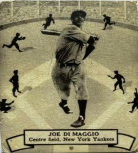 1937 O Pee Chee Joe DiMaggio #118 card