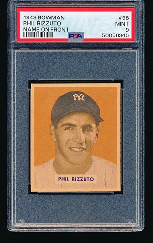 1949 Bowman Phil Rizzuto [Name on Front] #98 card