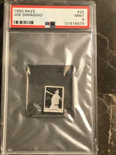 1950 R423 Joe DiMaggio #25 card