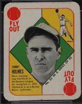 1951 Topps Red Back Tommy Holmes [Hartford in Bio] #52 card