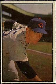 1953 Bowman Color Omar Turk Lown #154 card