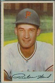 1954 Bowman Preston Ward [.961/ .992 Field Avg.] #139 card