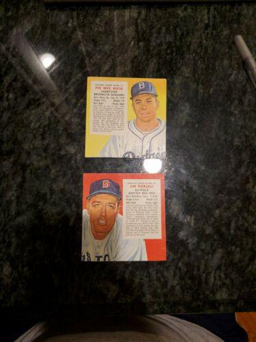 1955 Red Man Tobacco Pee Wee Reese #17 card