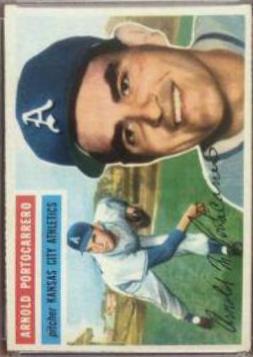 1956 Topps Arnold Portocarrero [Gray Back] #53 card