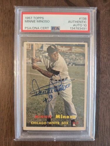 1957 Topps Minnie Minoso #138 card