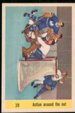 1958 Parkhurst Action Around [The Net] #39 card