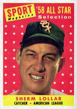 1958 Topps Sherm Lollar [All Star] #491 card