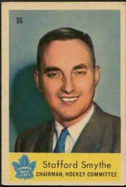 1959 Parkhurst Stafford Smythe [Chairman,Hockey Committee] #36 card