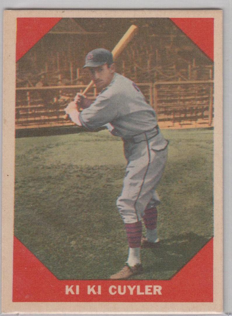 1960 Fleer KI KI Cuyler #75 card
