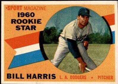 1960 Topps Bill Harris [Rookie Star] #128 card