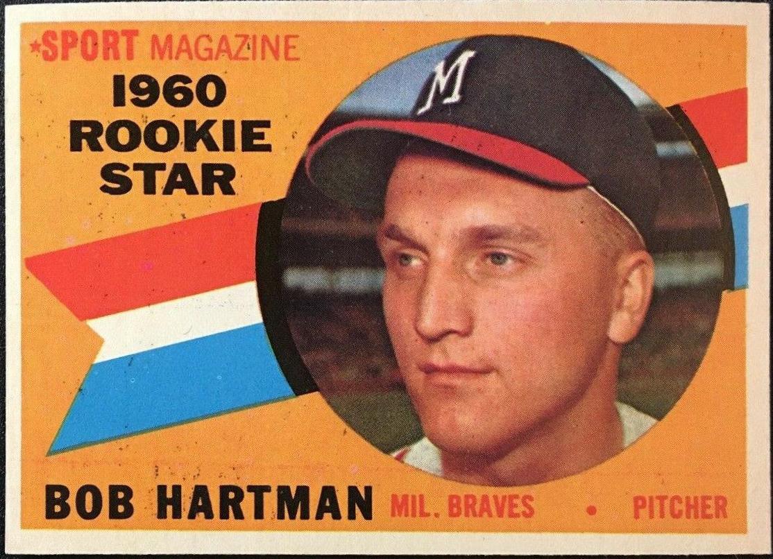 1960 Topps Bob Hartman [Rookie Star] #129 card