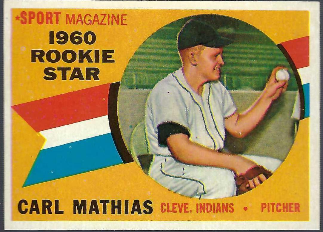 1960 Topps Carl Mathias [Rookie Star] #139 card