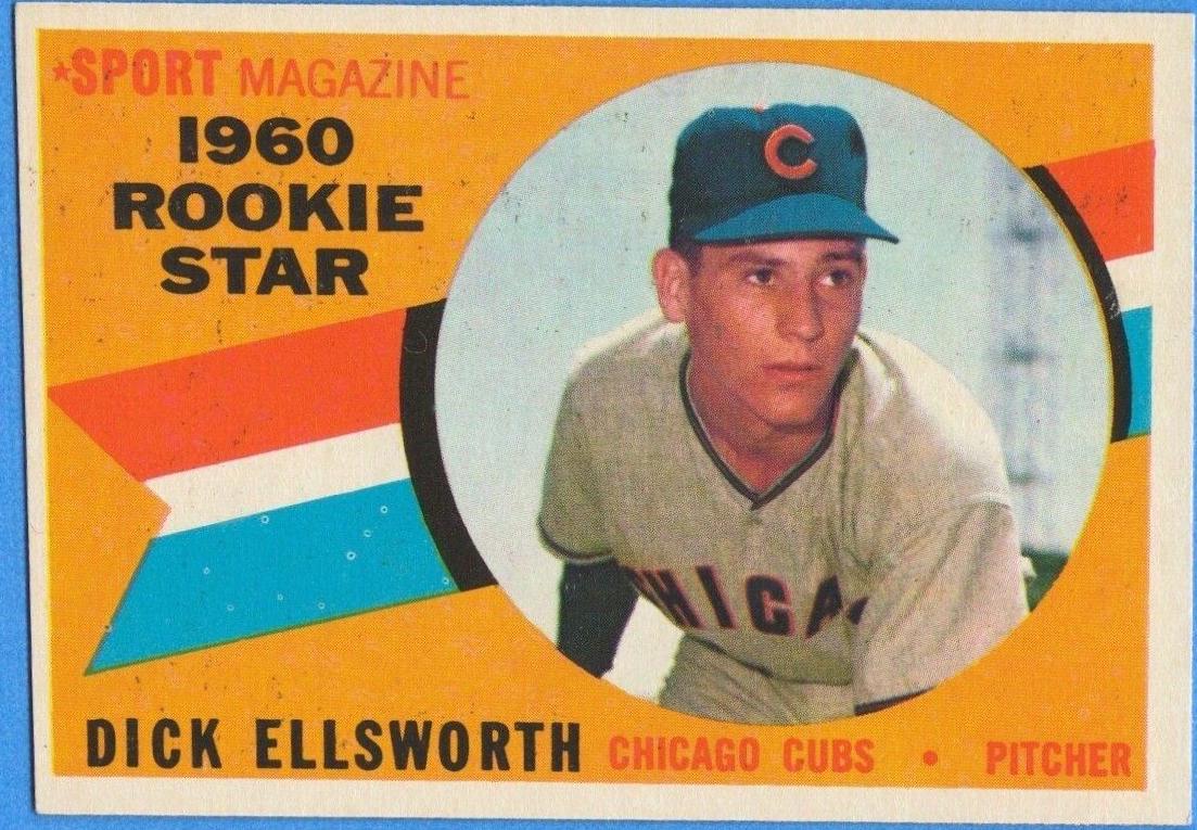 1960 Topps Dick Ellsworth [Rookie Star] #125 card