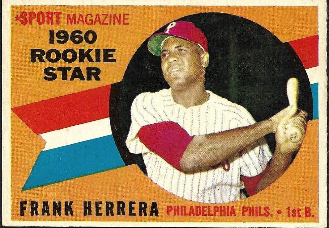 1960 Topps Frank Herrera [Rookie Star] #130 card