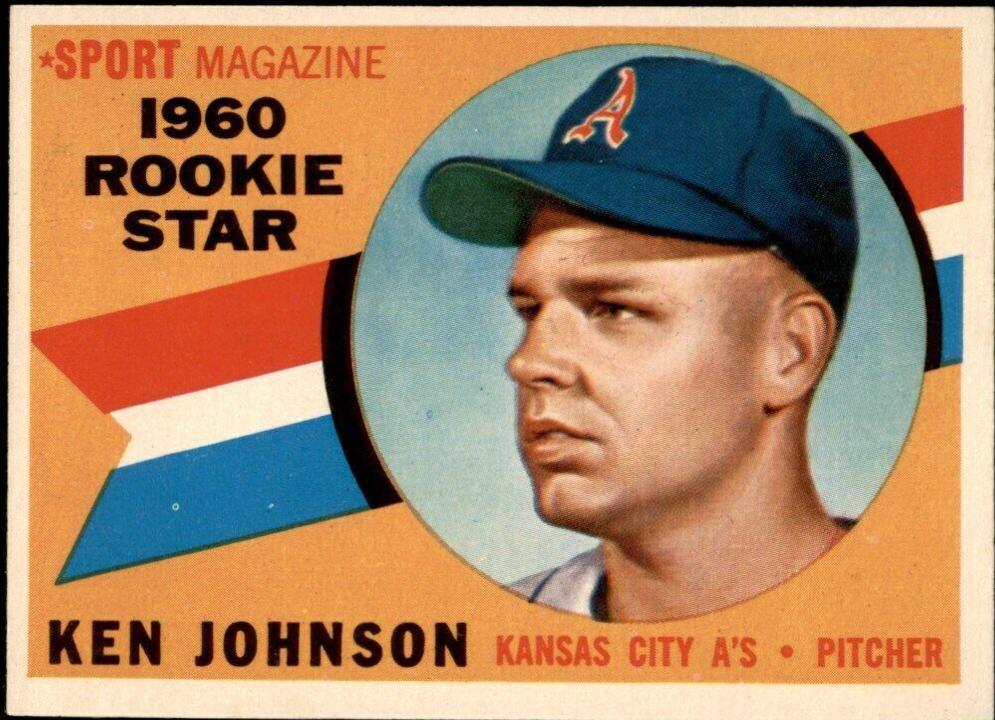 1960 Topps Ken Johnson [Rookie Star] #135 card