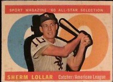 1960 Topps Sherm Lollar [All Star] #567 card