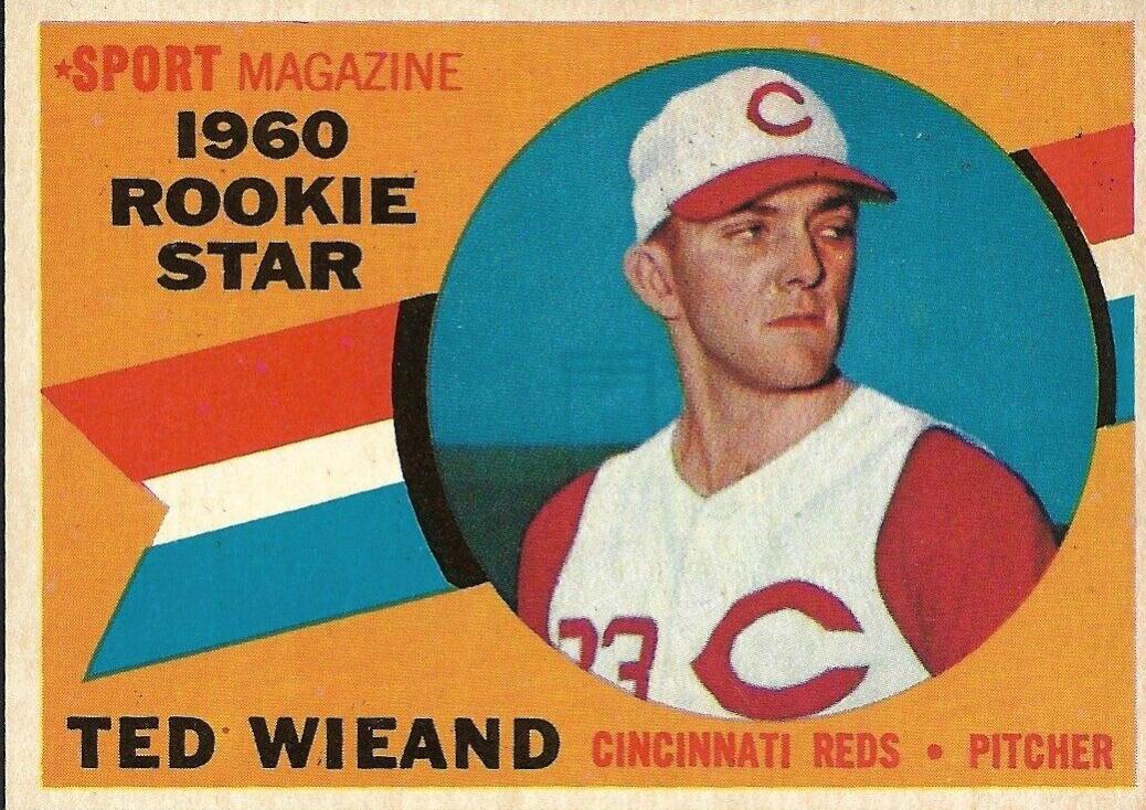 1960 Topps Ted Wieand [Rookie Star] #146 card