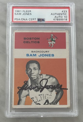 1961 Fleer Sam Jones #23 card