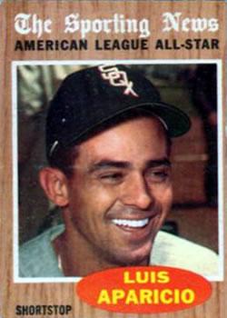 1962 Topps Luis Aparicio [All Star] #469 card