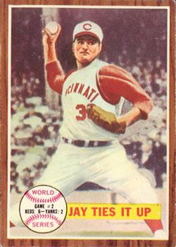 1962 Topps World Series Game 2 [Jay Ties It Up] #233 card