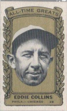 1963 Bazooka All Time Greats Eddie Collins [Silver] #41 card