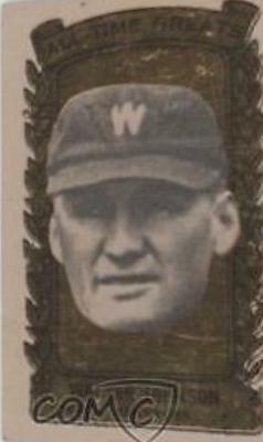 1963 Bazooka All Time Greats Walter Johnson #12 card