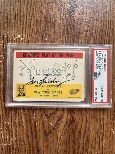 1964 Philadelphia Dallas Cowboys [Play Card] #56 card