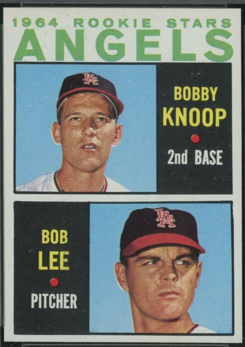 1964 Topps Bobby Knoop / Bob Lee #502 card