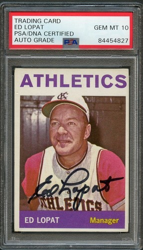 1964 Topps Ed Lopat #348 card