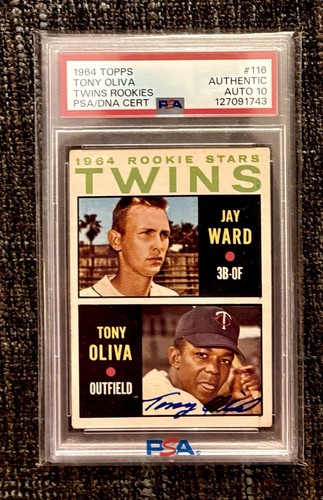 1964 Topps Jay Ward / Tony Oliva #116 card