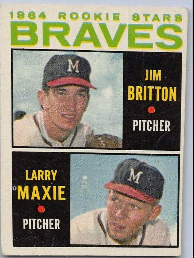 1964 Topps Jim Britton / Larry Maxie #94 card
