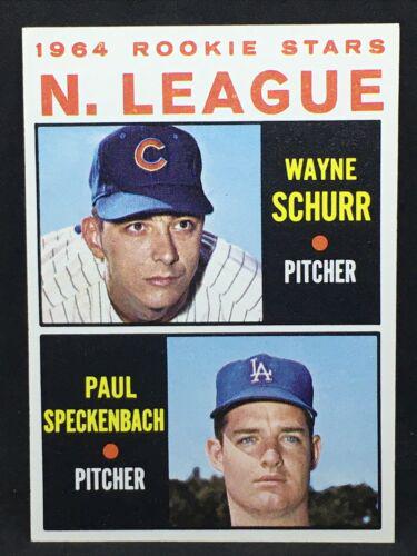 1964 Topps Wayne Schurr / Paul Speckenbach #548 card