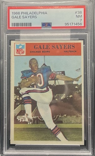 1966 Philadelphia Gale Sayers #38 card