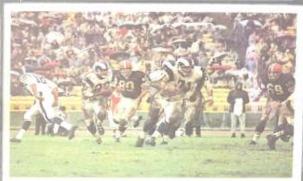 1966 Philadelphia Los Angeles Rams [Play Card] #104 card