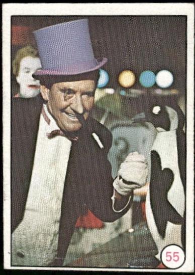1966 Topps Batman Bat Laffs The Penguin #55b card