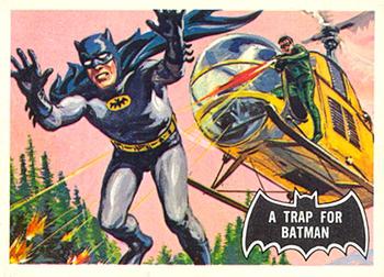 1966 Topps Batman Black Bat A Trap for Batman #37 card