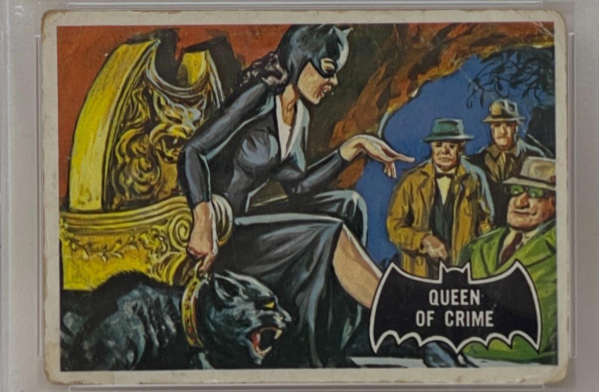 1966 Topps Batman Black Bat Queen of Crime #26 card