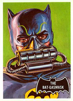 1966 Topps Batman Black Bat The Bat-Gasmask #43 card