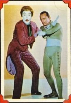 1966 Topps Batman Riddler Back A Dastardly Duo #35 card