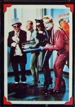1966 Topps Batman Riddler Back A Fearsome Foursome #18 card