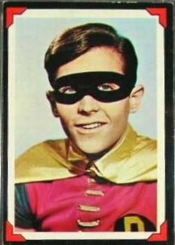 1966 Topps Batman Riddler Back The Boy Wonder #2 card